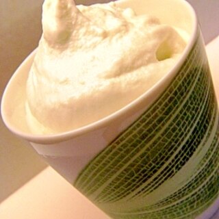 さっぱり✿緑茶ミルクアイス